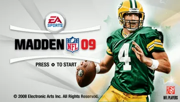 Madden NFL 09 (EU) screen shot title